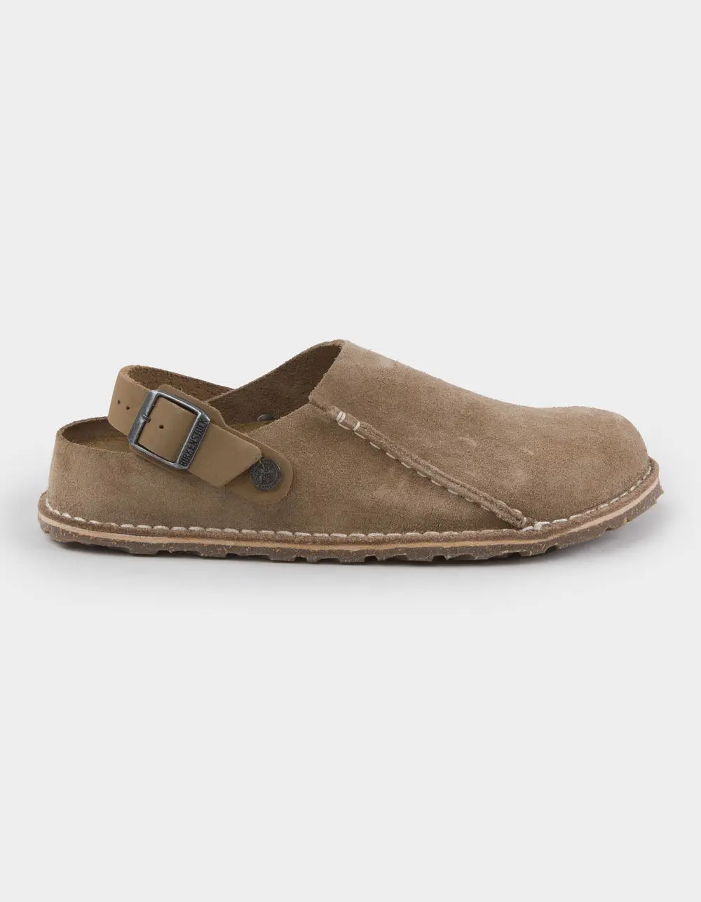 BIRKENSTOCK Lutry Premium Suede Womens Clogs
