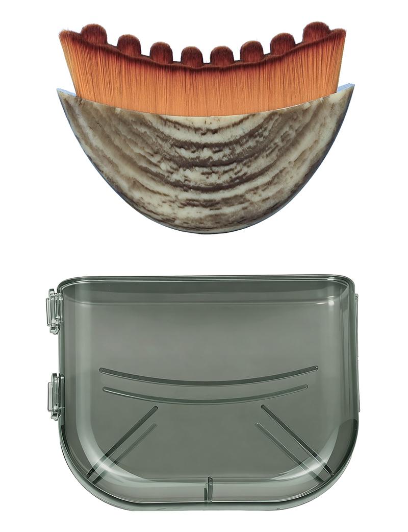 Cotsoco Lymphatic Contour Face Brush for Jawline & Chin Sculpting, Dry Brushing Massager for Lymphatic Drainage & Facial Fatigue Relief, Ergonomically Designed to Fit The Skin Precisely, Gift for Women, Valentine's Day Gift