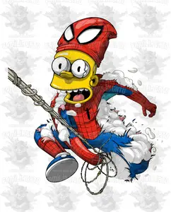 Urban Cartoon 7 DTF Transfer