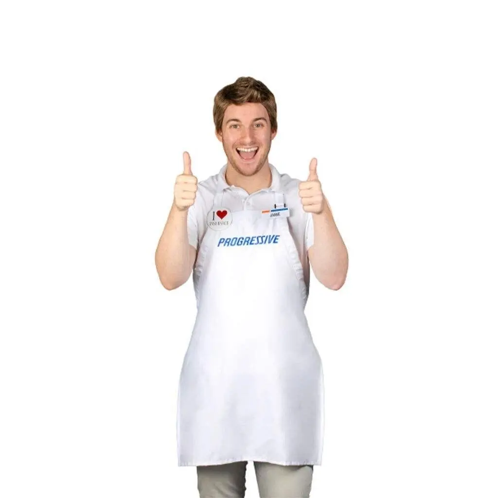 Progressive Jamie Adult Halloween Costume Kit White