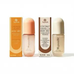Coconut Vanilla Body Mist with 4D Hyaluronic Acid – Hydrating, Lasting Fragrance, Paraben-Free, Phthalate-Free, 3.4 Fl Oz, MegustaMe