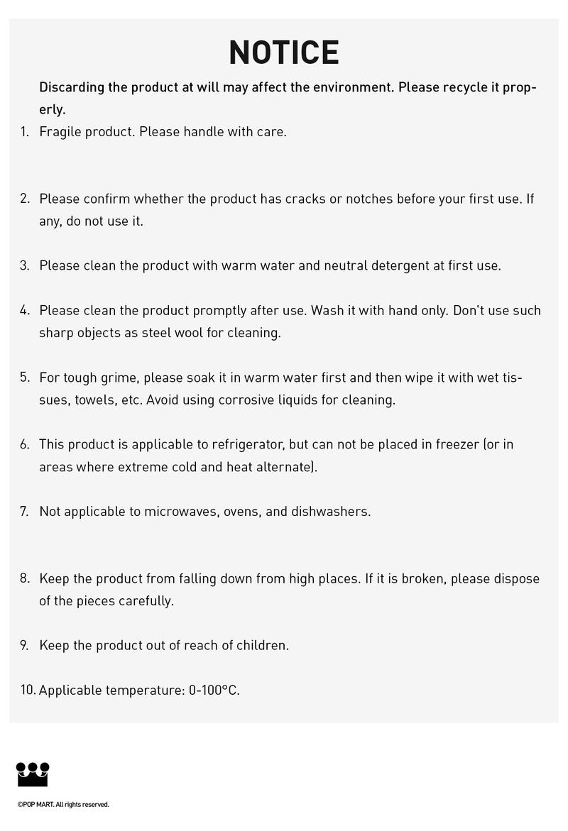 POP MART Hirono Living Wild-Forest Gems Ceramic Mug