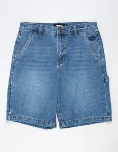 RSQ Mens Loose Embroidered Carpenter Jorts