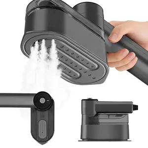 Portable Travel Garment Steamer Iron with 5s Fast Heating 90° Swivel Handle Handheld Wrinkle Remover for Clothes New Year Gift