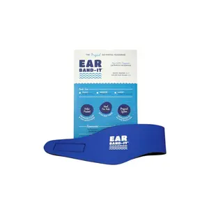 Ear Band-It Original Swimming Headband - Authentic.  Invented by Physician - Hold Ear Plugs in - The Original Swimmer's Headband - Doctor Recommended - Secure Earplugs