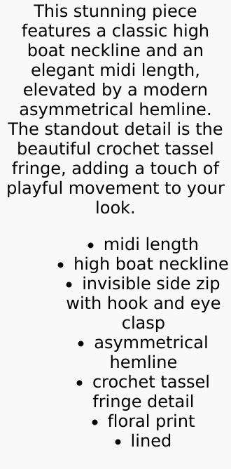 Aquarius Midi Dress - Brown Floral