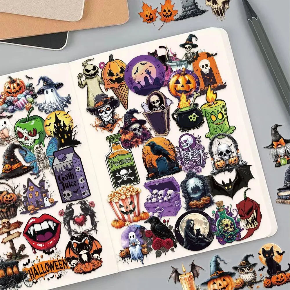 Halloween Stickers for DIY Scrapbooking & Stamping, Toys & Hobbies Craft Supplies
