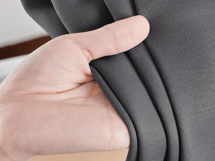 Back Tab and Rod Pocket Blackout Curtains 2 panels — Deconovo Thermal Insulated Room Darkening Curtains