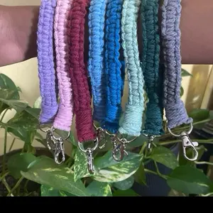 Macrame Wristlet-Square