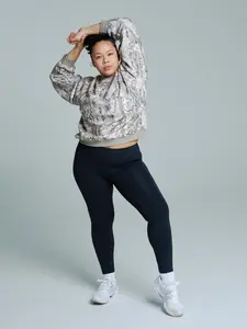 Plush Fleece Crew Pullover - Pink Camo