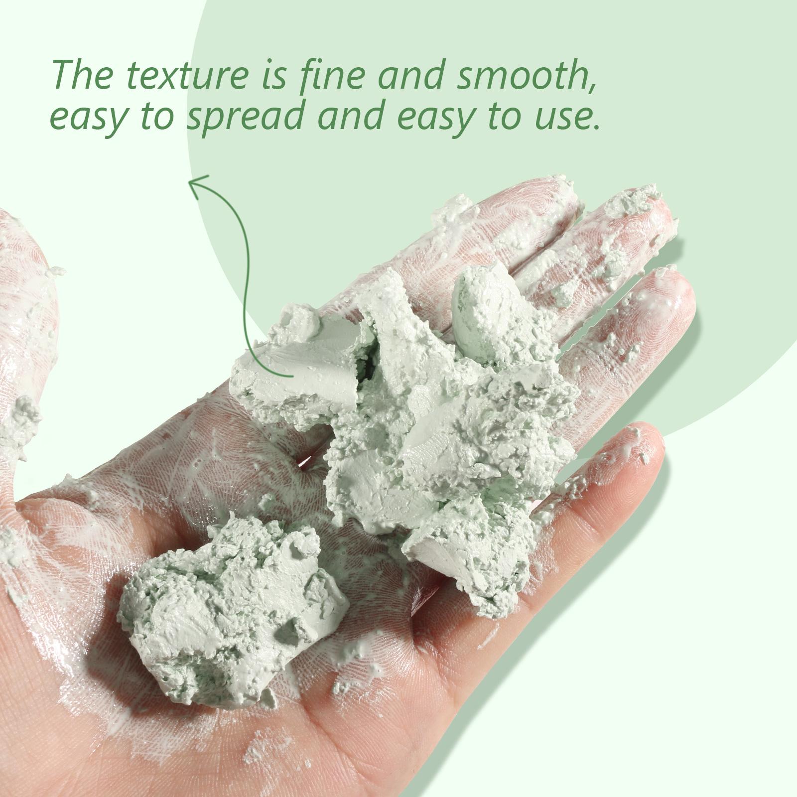 Eaimei 3PCS Green Tea Deep Cleansing Mask for Face, Moisturizing,Reduce Blackheads for All Skin Types, Oil Control for Women and Men Skincare  Comfort