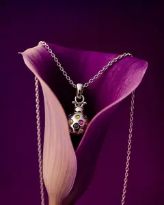 Lucky Charm: Ladybug Pendant