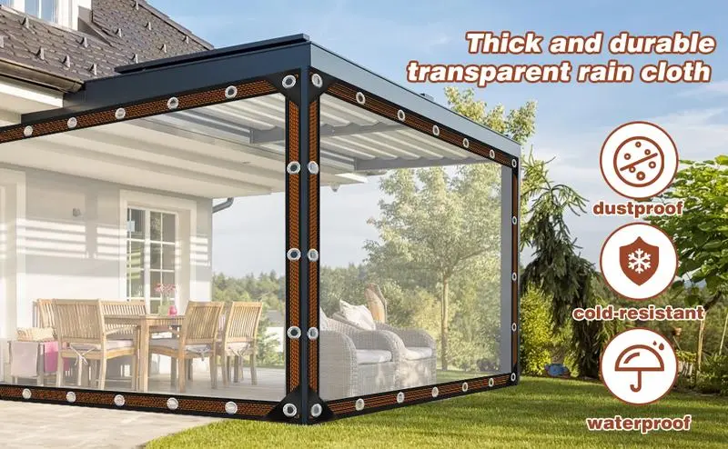 Clear tarp product image 6