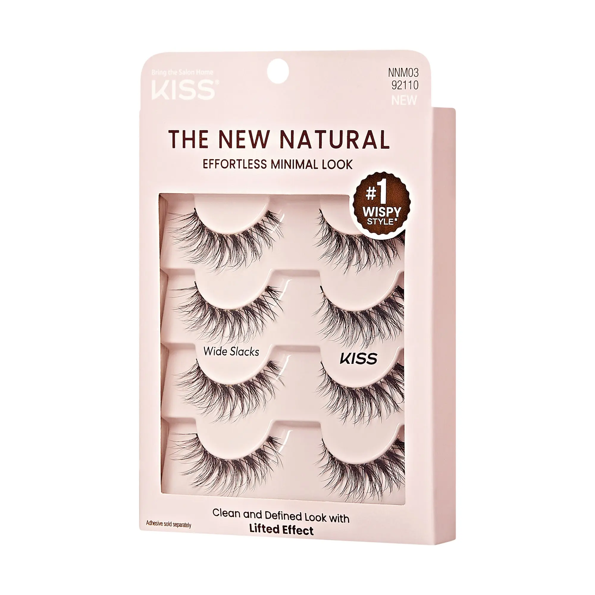 Kiss The New Natural - Lash Multipack - Wide Slacks Kiss The New Natural - Lash Multipack - Wide Slacks