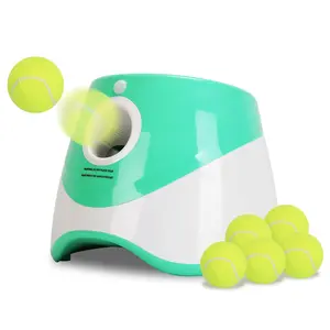 Automatic Dog Ball Launcher + 6 Tennis Balls
