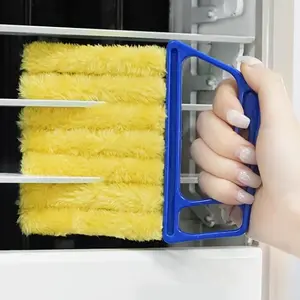 Window Blind Cleaner Duster Tool – Handheld Brush for Venetian Blinds, Air Vents, and Window Tracks Household Cleaning home essentials Portable