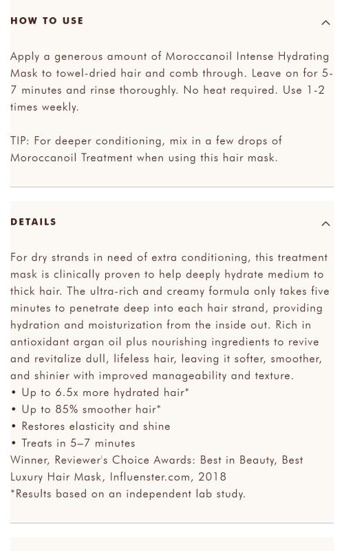 Intense Hydrating Mask