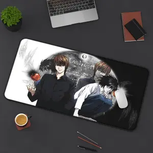 Game Pad Mouse Pad Death Note Light Yagami & L Lawliet Large Keyboard Playmat