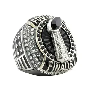 Football25 Gunmetal Finalist Ring