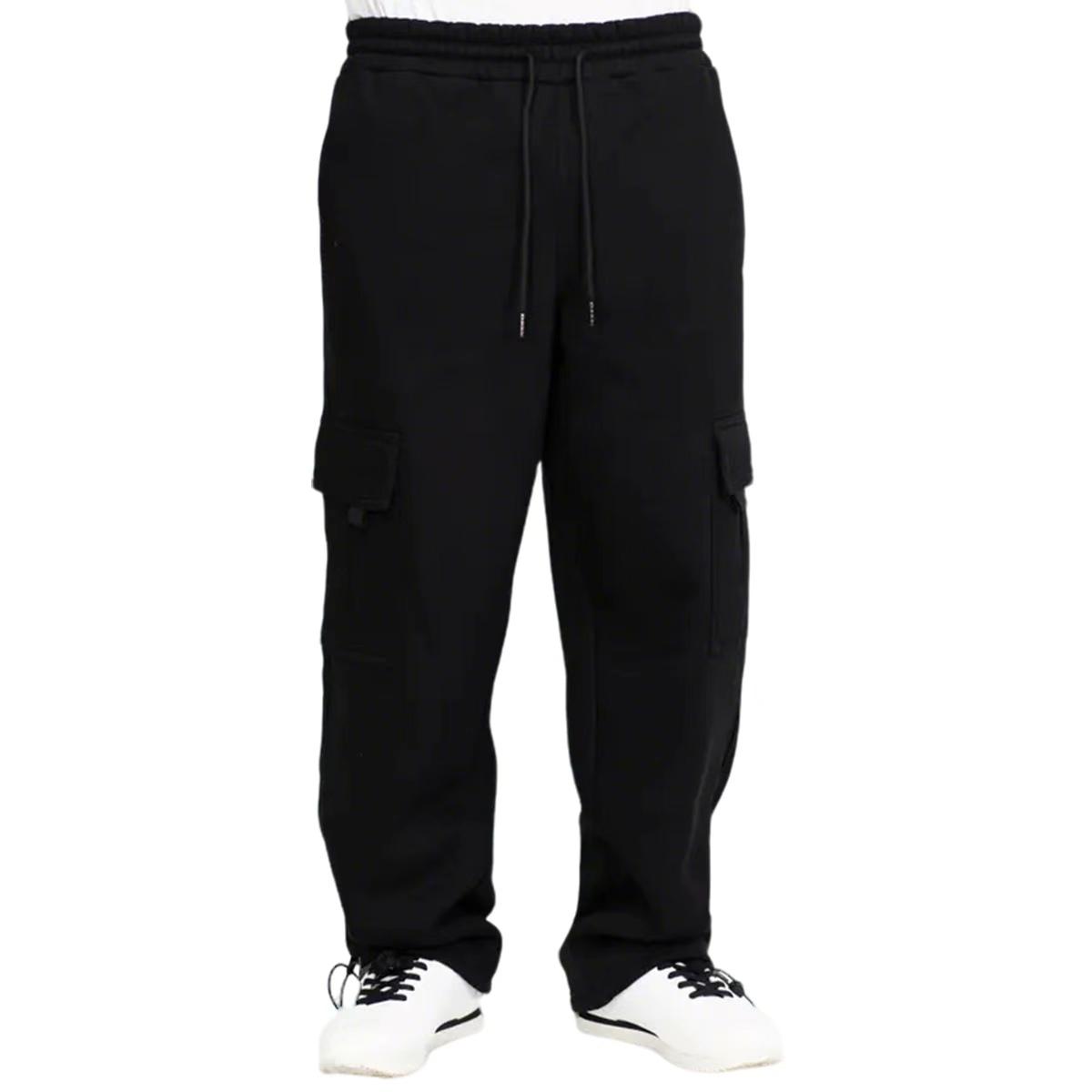 3-Pack Men’s Fleece-Lined Cargo Jogger Sweatpants (Sizes S-2XL)