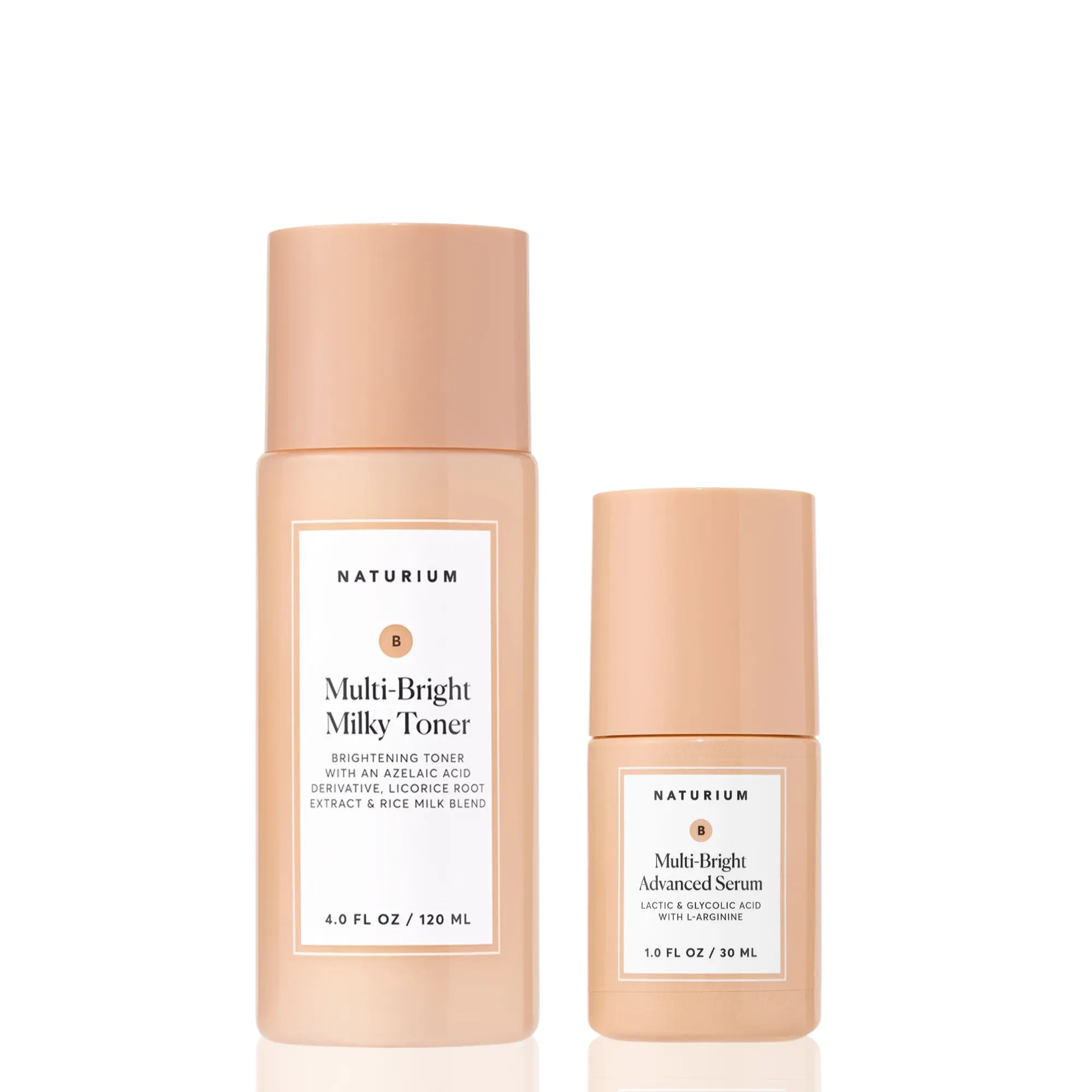 Naturium The Ultimate Brightening Duo - Multi-Bright Milky Toner and Multi-Bright Advanced Serum Naturium The Ultimate Brightening Duo - Multi-Bright Milky Toner and Multi-Bright Advanced Serum