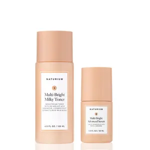 Naturium The Ultimate Brightening Duo, Multi-Bright Milky Toner and Multi-Bright Advanced Serum