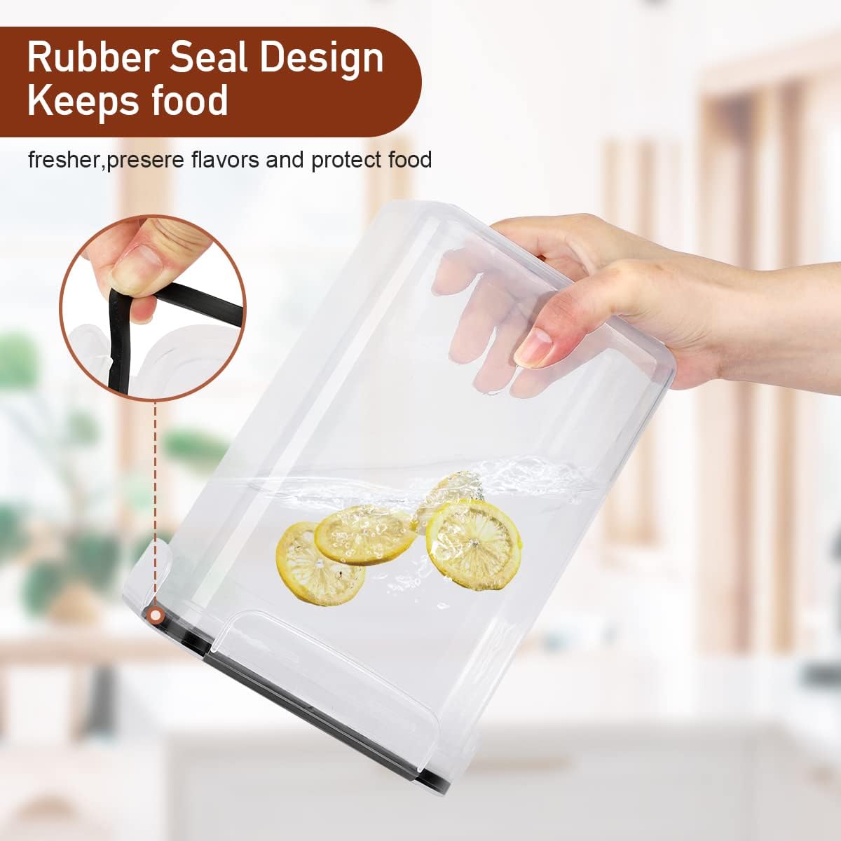 AISOON 68 PCS Airtight Food Storage Containers With Lids,BPA Free Kitchen Organization Set,Dishwasher Safe,With Labels Spoon,Cereal & Flour Dispensers Reusable Silicone