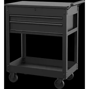 Hyper Tough 28-inch Steel Mechanics Tool Cart, 500 lb Capacity, Powder-Coated Finish