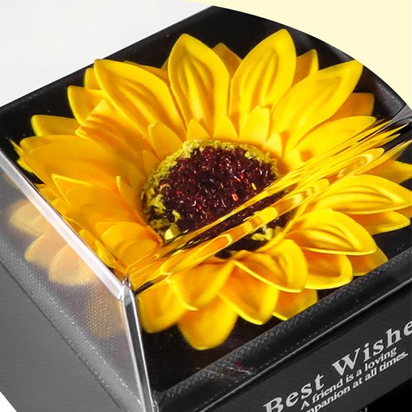 Artificial Sunflower Gifts for Women Her Daughter Girlfriend Wife Mom Friends Sisters Aunt, You are My Sunshine Necklace with Gift Box for Birthday Wedding Mother's Day Xmas Present
