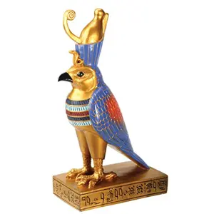 Ancient Egyptian God of the Sky Horus Falcon Deity Figurine Egypt Decoration 8.75 inch
