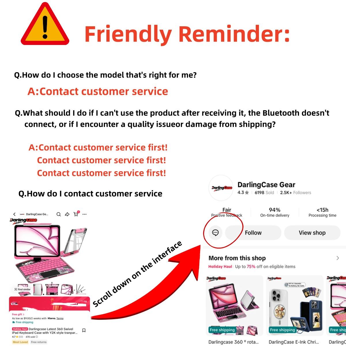 DarlingCase Y2k Pink iPad keyboard Case– 360° Rotating Multi-Touch Trackpad, RGB Backlit Keyboard, Transparent Back, Pencil Holder, Type-C Charging,for ipad 10th gen case ipad a16 case Tablet Cyberpunk Wireless  Digital