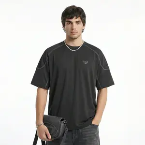 TECHLATION Segmented Cooling Streetwear T-Shirt, Loose Fit, Cool-Touch