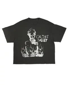 AZVA Studios Cactus Lady Tee Black