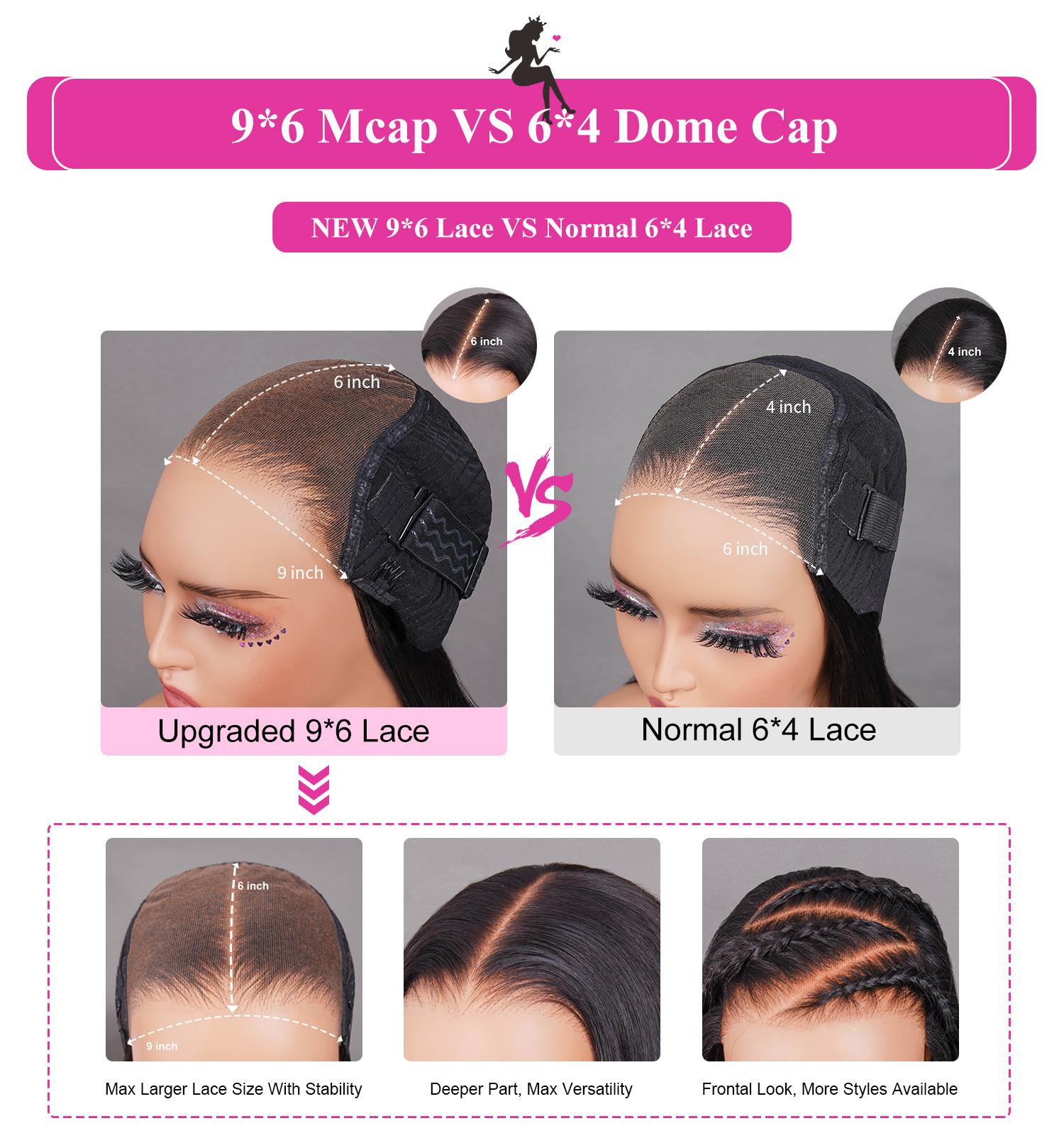 BGMgirl Body Wave Pre Bleached Pre Plucked 6*4 Wear Go 180% Density Glueless Pre Cut HD Lace Closure Human Hair Wig TikTokShopfalldealsforyou