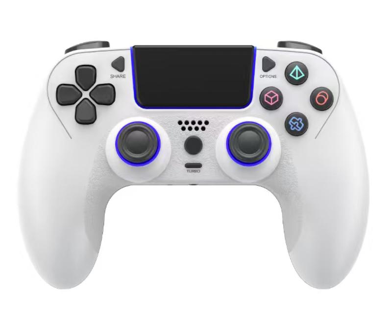 Wireless PS5 Compatible Controller - Dual Vibration, Six-Axis Motion Sensor, Macro/Turbo Function, Audio Jack, Gamepad,Hall 3D Joystick
