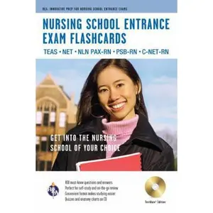 USED-Nursing School Entrance Exams (Teas) Flashcard Book + Online by Editors of Rea (Paperback)