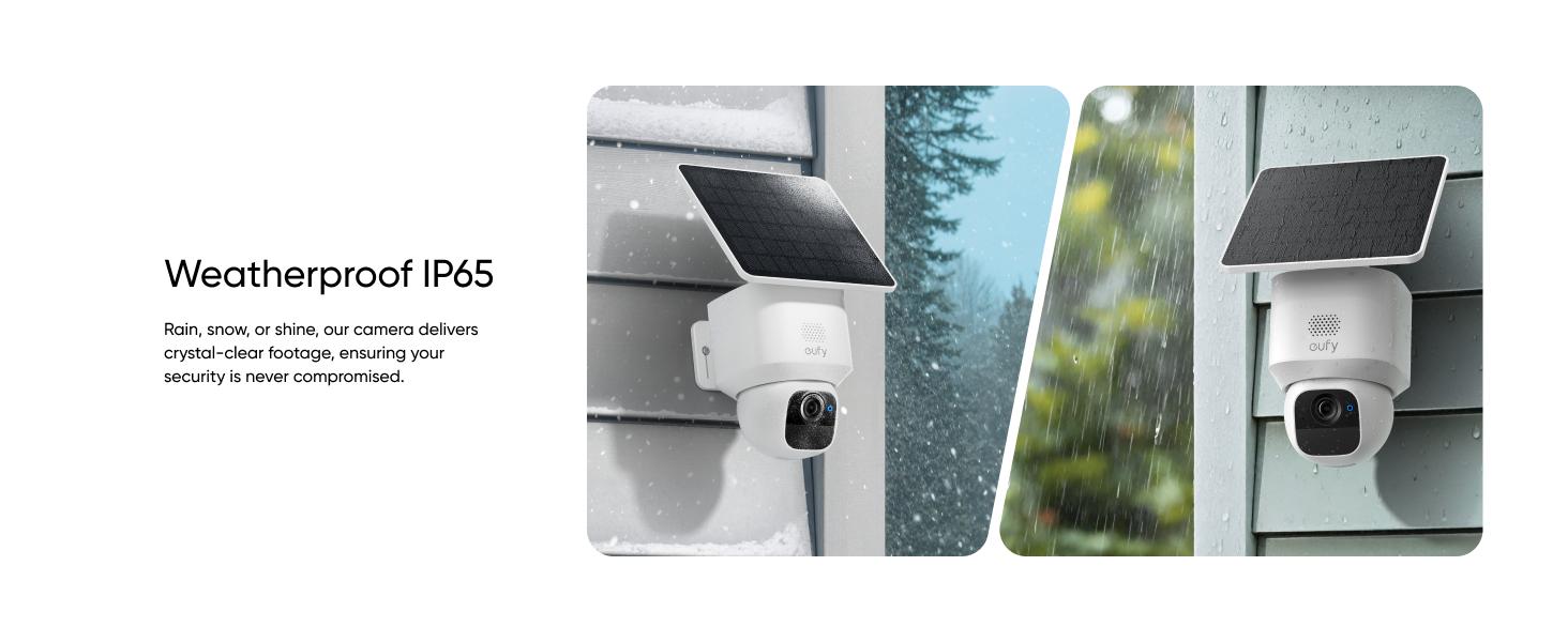 eufy Security eufy SoloCam E30, Solar Powered, 360° Pan, AI Tracking, 2K Clarity, Security Cameras Wireless Outdoor, Camera, Outdoor Camera, HomeBase S380 Compatible, No Monthly Fee