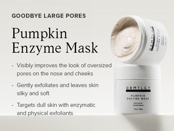 DRMTLGY Pumpkin Enzyme Mask 5.5 oz Exfoliant Supple Skin Spa Quality DRMTLGY Pumpkin Enzyme Mask 5.5 oz Exfoliant Supple Skin Spa Quality
