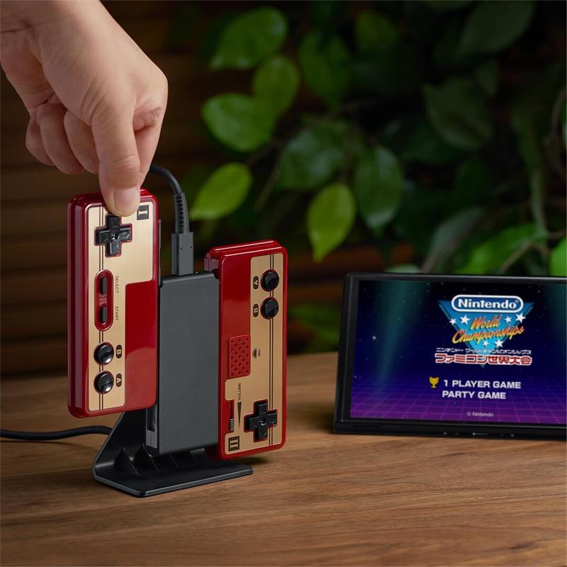 P-PDT05   Joycon Charging Stand (Two - Way) - 2 Way Switch Joy Con Controller Charger Charging Accessories with Charging Cable - NOT for Joycon Gen 2 Controller