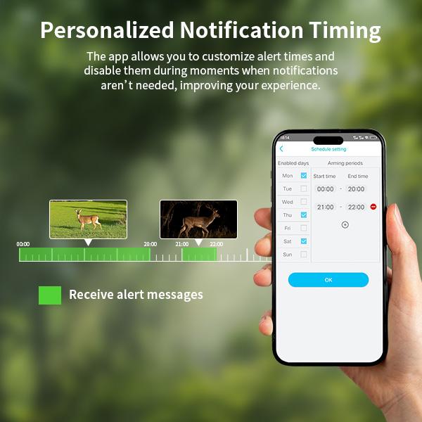 4G LTE Wireless Solar Powered Security Camera CB84S – 2K HDVideo 360°View, NoWiFi, Remote APP Controlled, Motion Activated, Night Vision, Outdoor, PIR Motion Detection, Data refill is required for Unlimited 4G data usage