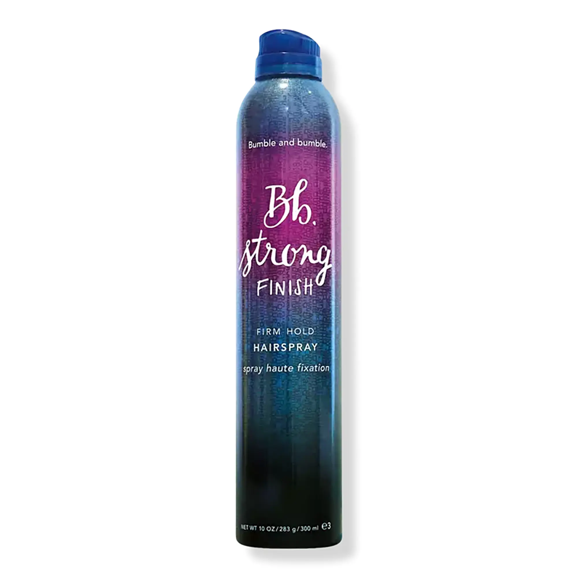 Bumble and bumble Strong Finish Firm Hold Hairspray for Fine to Thick Hair, Straight to Curly Texture, No Flakes Finish