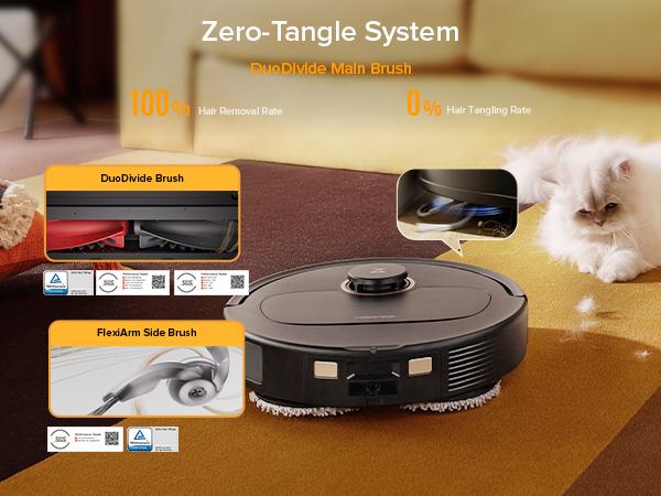 [Live] Roborock Qrevo series Robot Vacuum and Mop, 12,000Pa (Qrevo S5V), Mop Washing & Self-Cleaning, FlexiArm Edge Mopping, Warm Air Drying, Self-Emptying, Black #NewYearNewMe