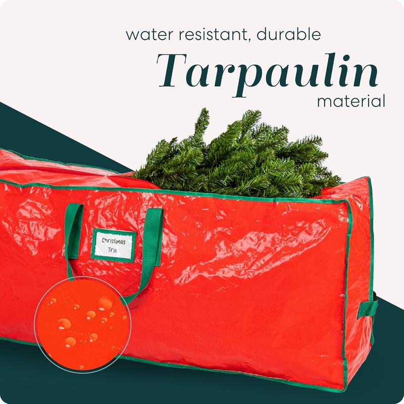 7.5 ft Christmas Tree Storage Bag - Durable Heavy Duty Extra Large Artificial Xmas Holiday Tree Bag with Reinforced Handles and Dual Zippers Wide Opening