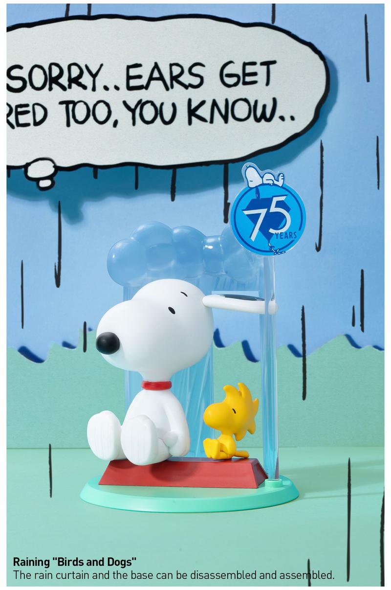 POP MART Peanuts 75th Anniversary | Snoopy Comic Life Series Figures
