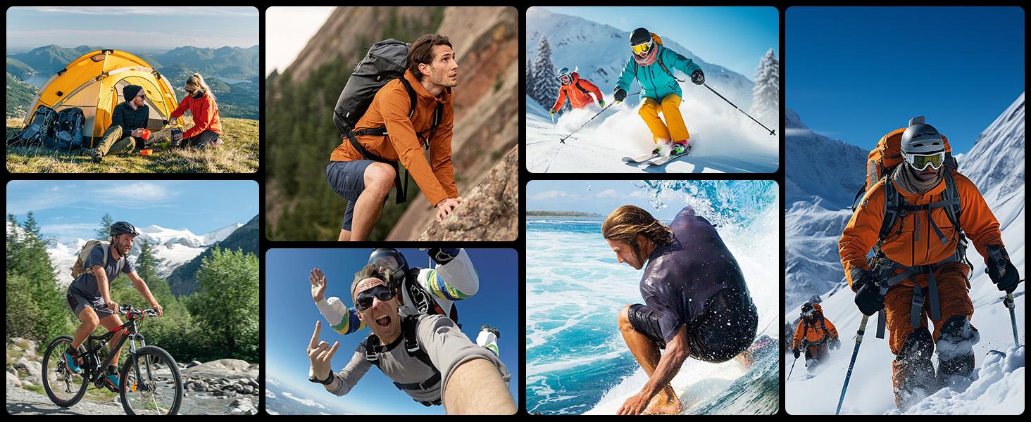 FOSSIBOT F114 Rugged Smartphone Unlocked, 16GB+128GB/2TB Android 15 Rugged Phone, 5000mAh Battery Cellphone,50MP+2MP+8MP Camera,Dual SIM 4G Phone,IP68 / IP69K, NFC