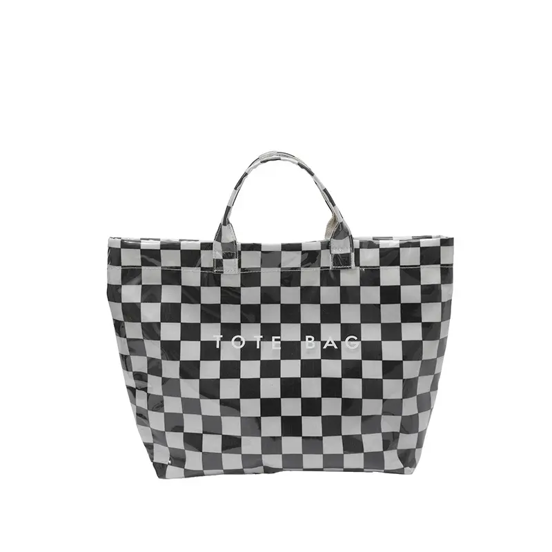 Black checkerboard pattern