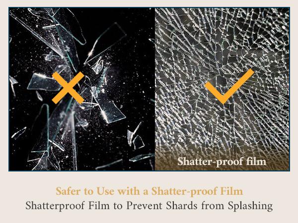 TETOTE LED Bathroom Mirror with Front & Back Lights, Stepless Dimming, 3 Light Colors, Anti-Fog & Smart Memory, Shatterproof Tempered Glass, Plug-in/Hardwired