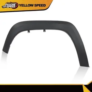 Fit For 2016-2023 Toyota Tacoma Front Left Driver Black Bolt-on Fender Flares Car Accessories Automotive