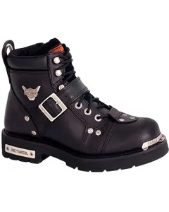 Harley Davidson Men's Brake Buckle Motorcycle Boot Round Toe - D91684