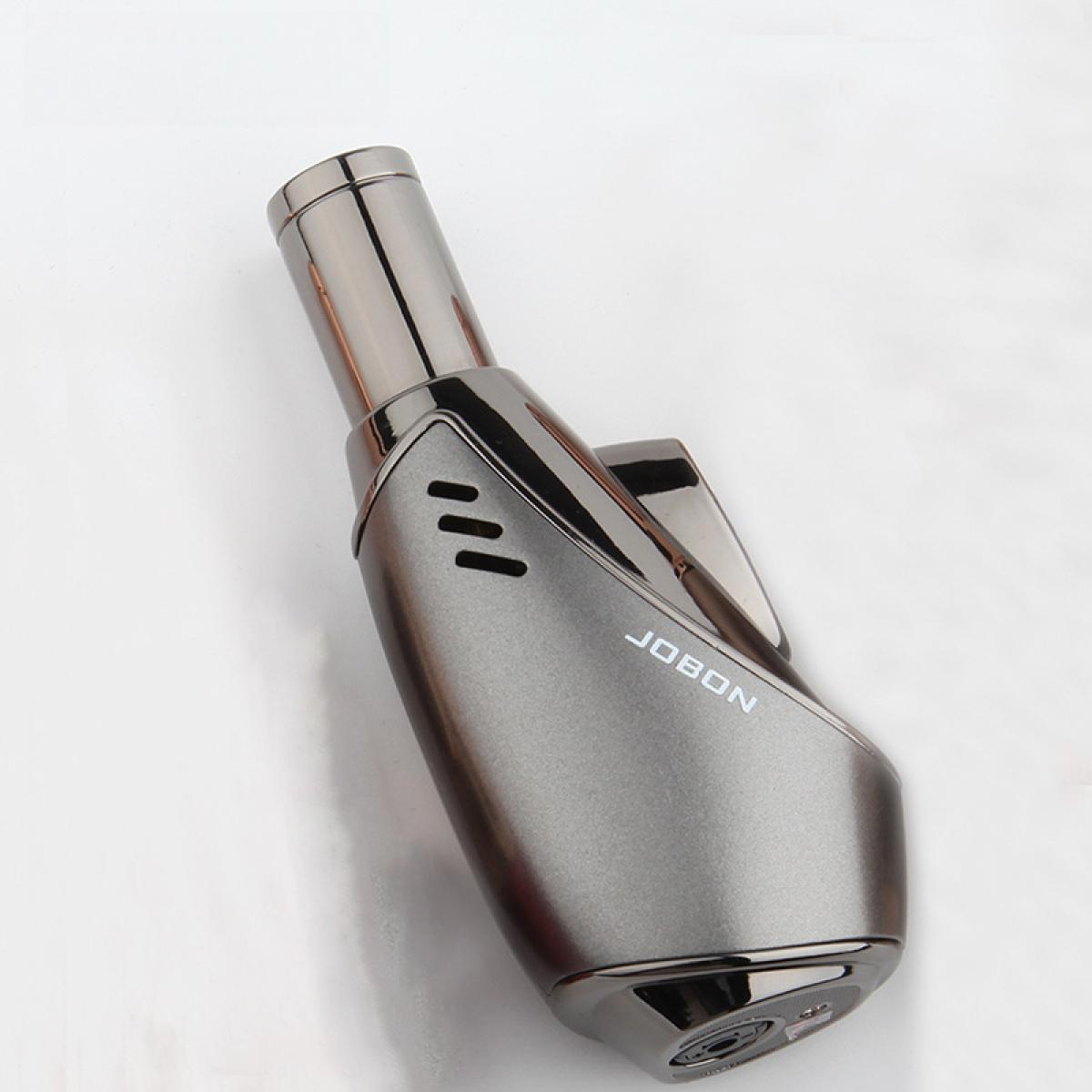 Classic Windproof Gas Lighter, Refillable Metal Igniter, Ideal For Indoor Candle, Fireplace And Outdoor Camping, Grill, BBQ Use, Safe And Portable (No Fuel)